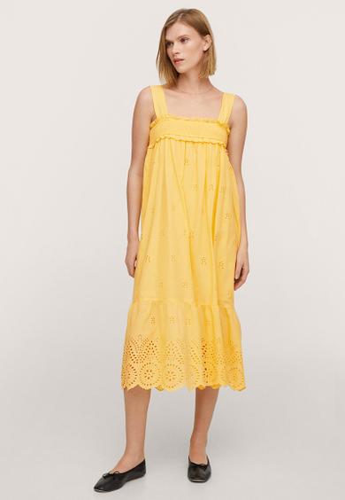 Dress greta-h - light pastel yellow