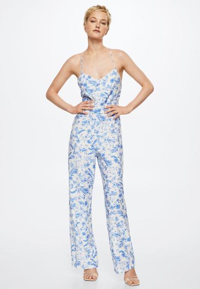 One-piece suit cuqui - medium blue