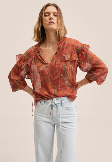 Blouse bruna - red