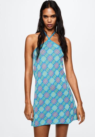 Dress kika - mid blue