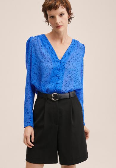 Blouse mina - mid blue