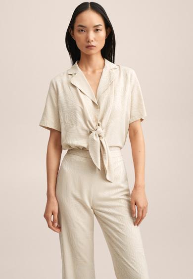 Blouse tulipa-h - light beige