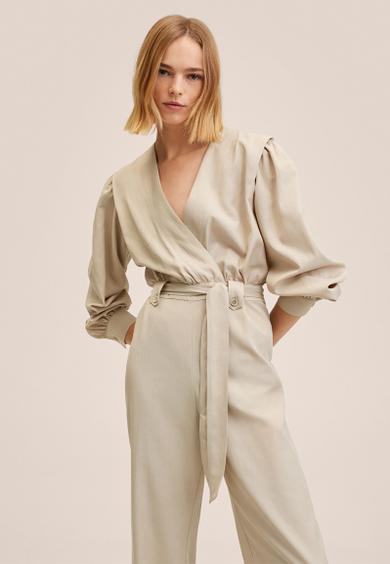 One-piece suit arnal - light pastel grey