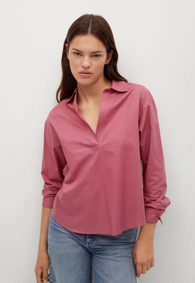 Blouse ching - medium red
