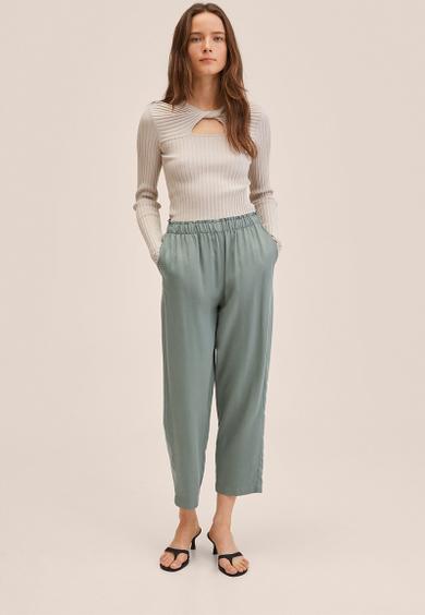 Trousers fluido - beige/khaki
