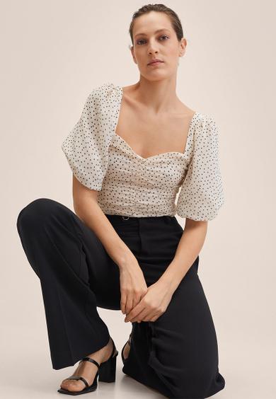 Blouse doty - natural