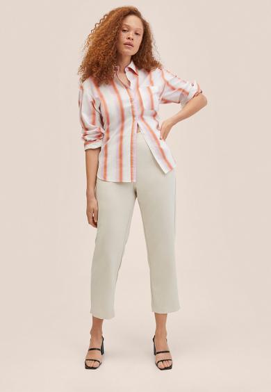 Trousers dorito - light pastel grey