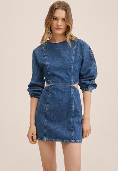 Dress scarlet - denim open blue