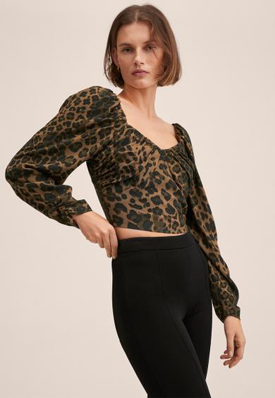 Blouse irena - mid brown