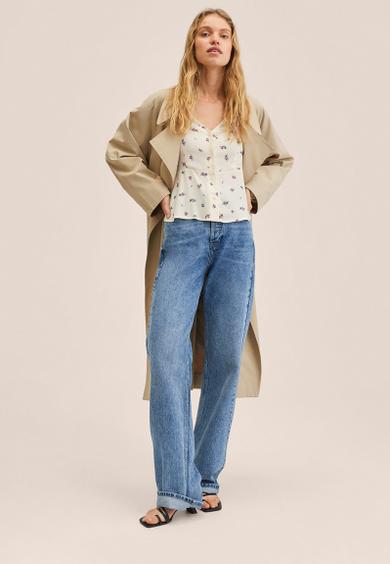 Blouse flapy - light beige