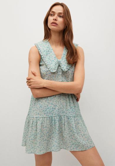 Dress collar - green