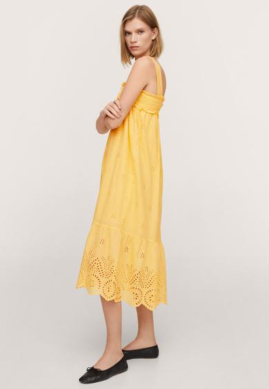 Dress greta-h - light pastel yellow