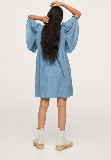 Dress almu-h - medium blue