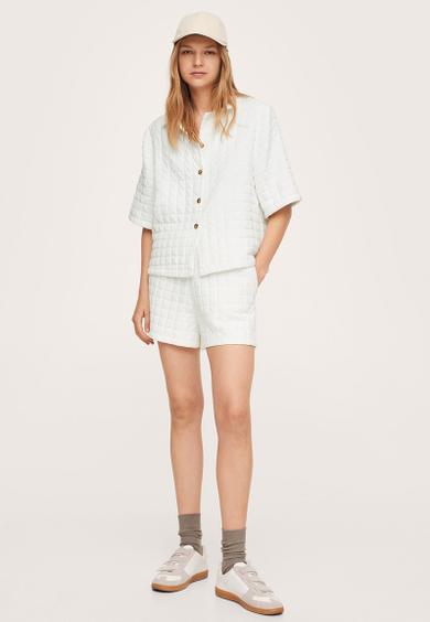 Blouse bubble-h - white