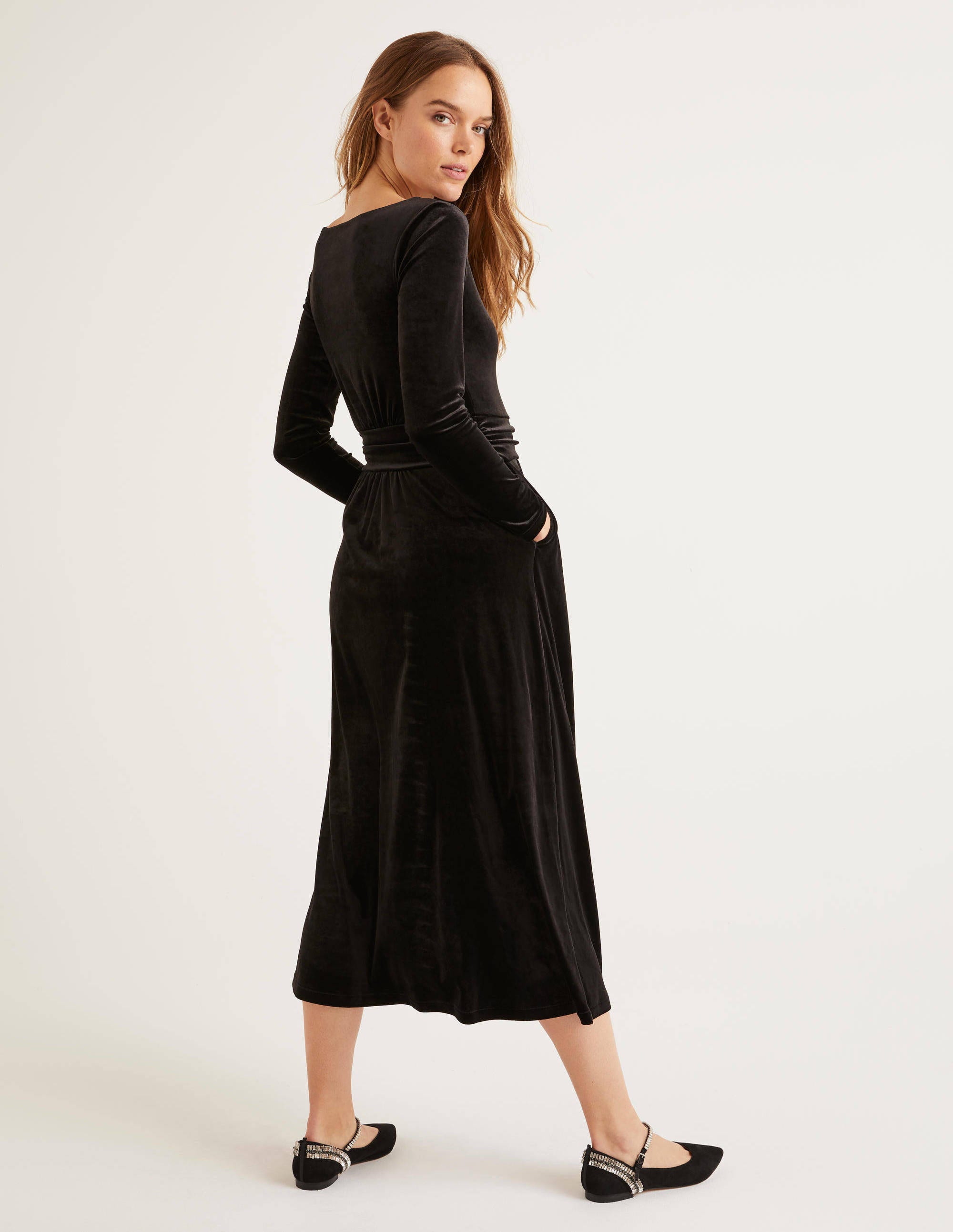 boden lois velvet dress