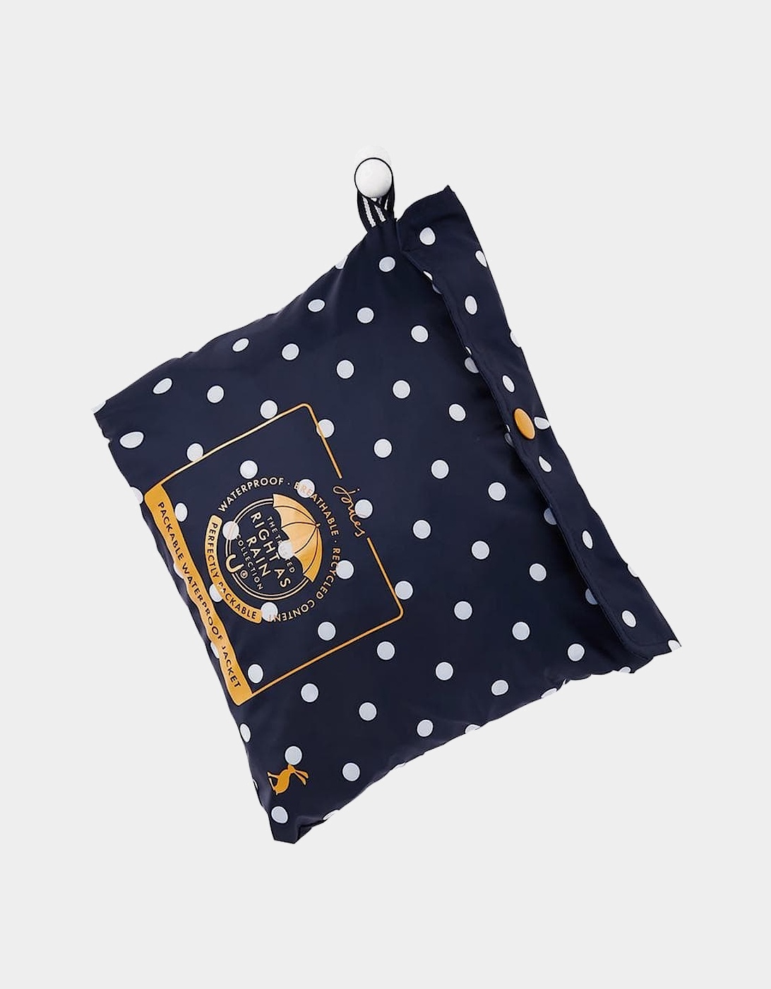 golightly printed waterproof packable jacket