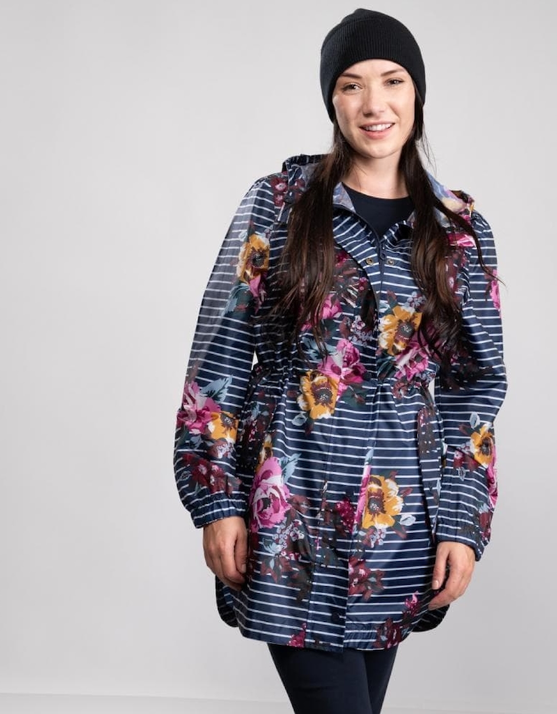 golightly printed waterproof packable jacket