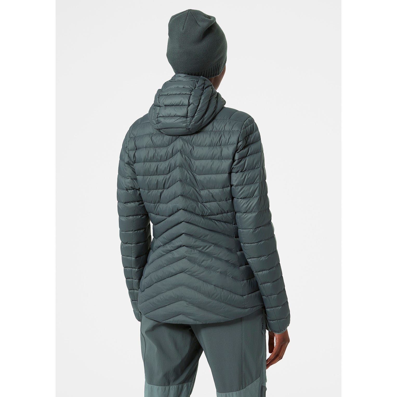 W VERGLAS HOODED DOWN INSULATOR JACKET