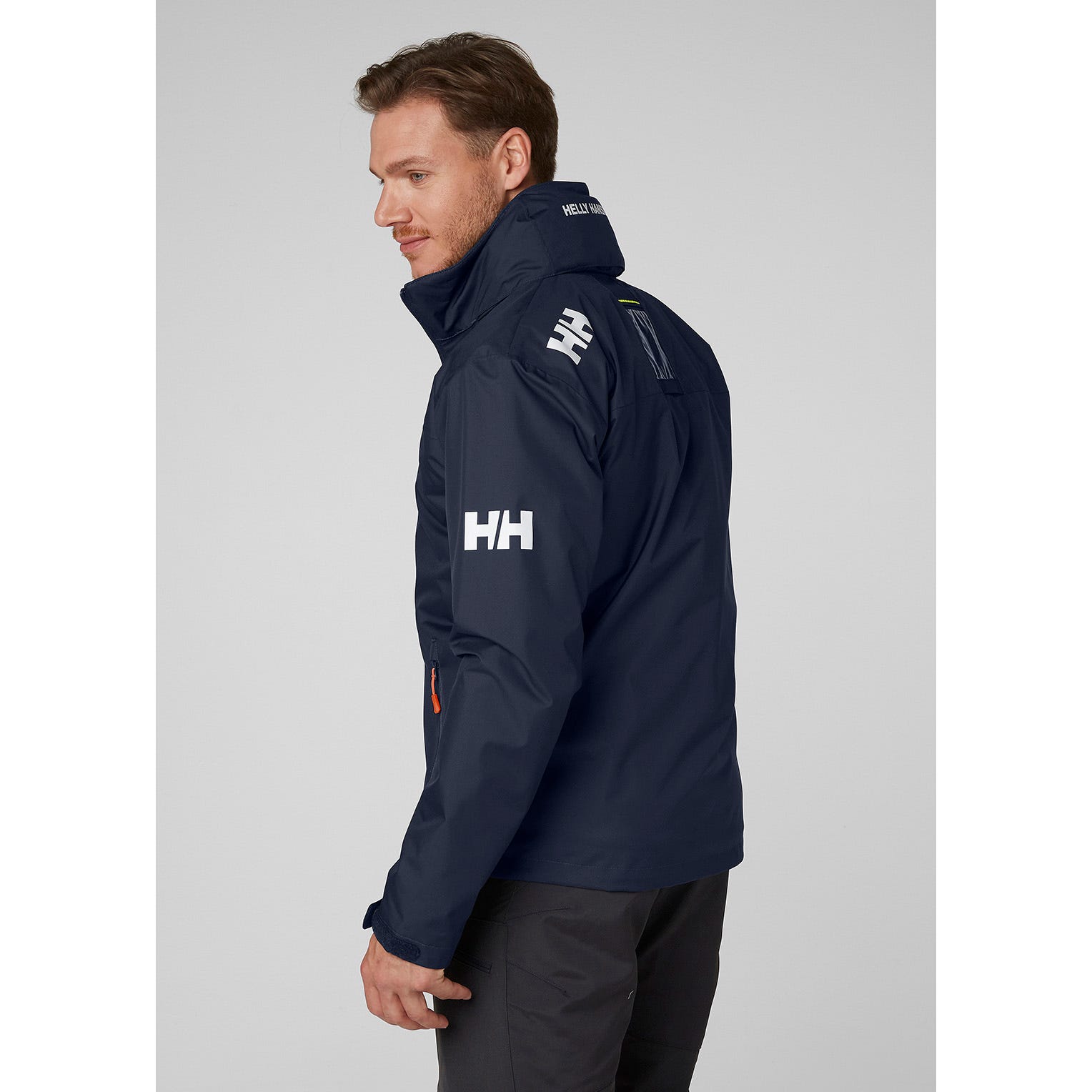 MEN'S CREW HOODED SAILING JACKET