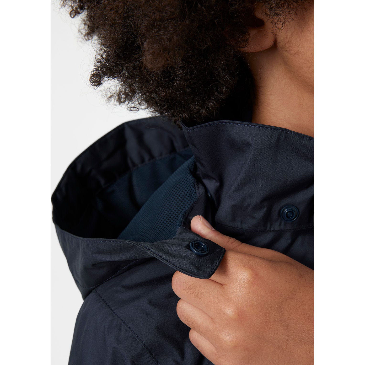 JUNIORS' ACTIVE STRIPE RAIN JACKET