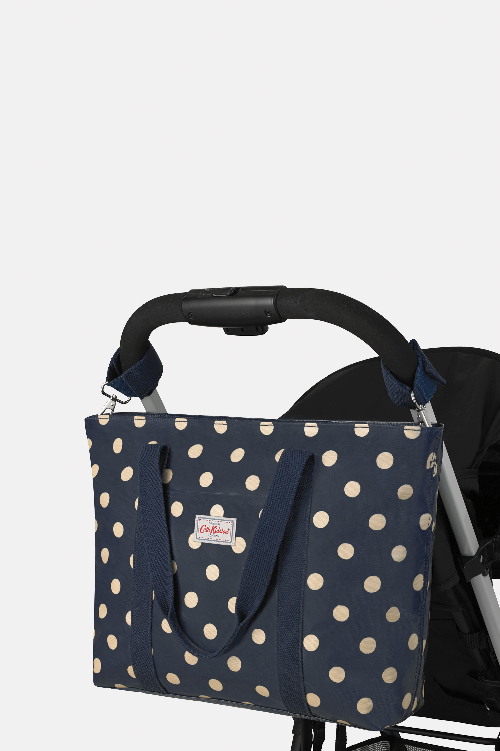 Button Spot Tote Nappy Changing Bag