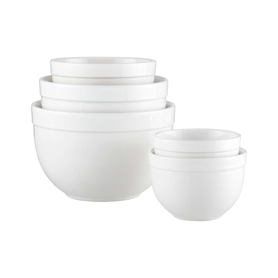 Rimmed Nesting Mixing Bowl 5-Piece Set