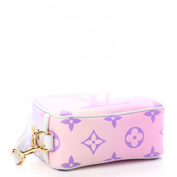 Louis Vuitton Limited Edition Sunrise Pastel Giant Monogram Wapity Case