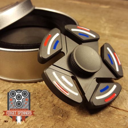 EDC STARS AND STRIPES FIDGET SPINNER