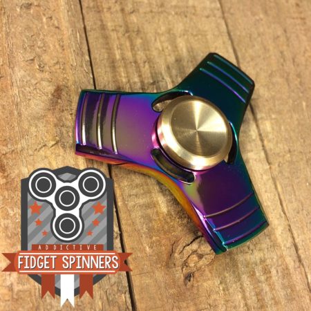 EDC RAINBOW PROPELLER FIDGET SPINNER