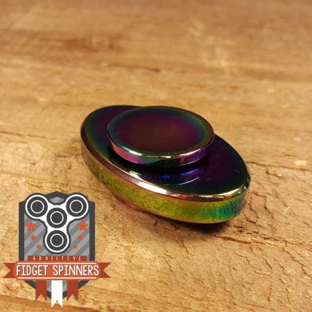 EDC OVAL DUAL BAR FIDGET SPINNER