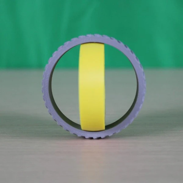 Textured Pocket Sized Gyroscopic Gear Fidget Toy