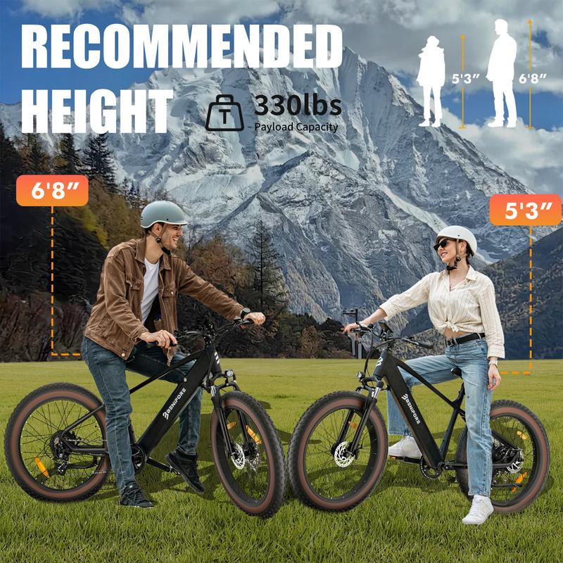 Luckeep C26 1400W Peak Power Electric Bike for Adults