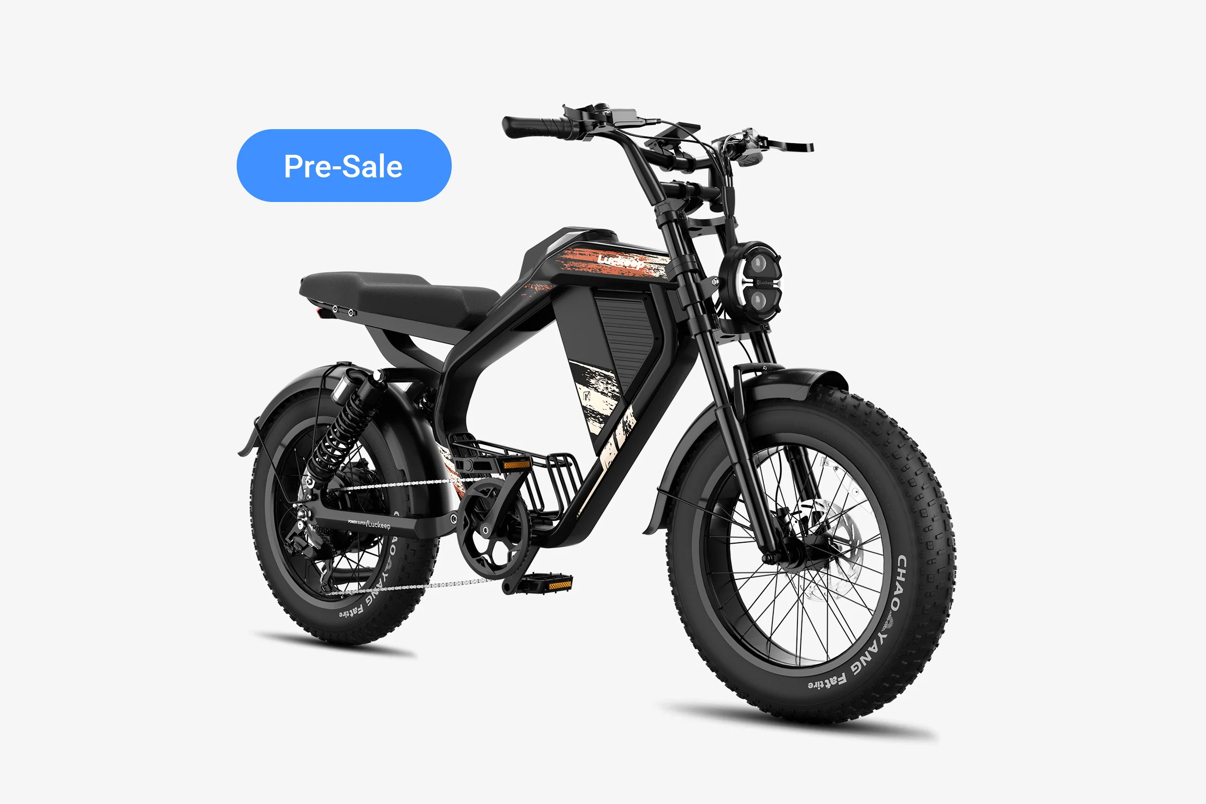 Moped Style Electric Bike