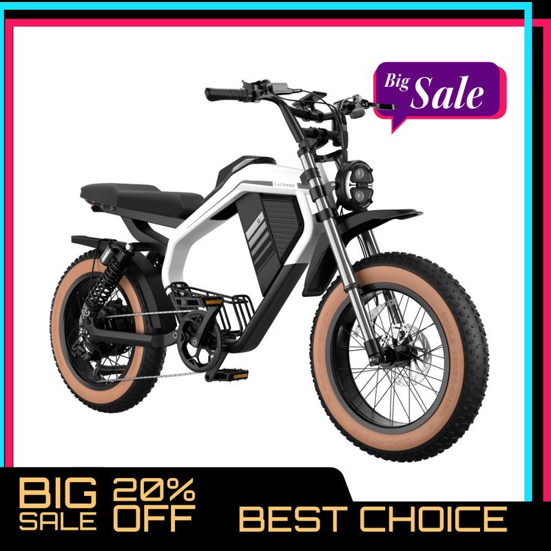 Luckeep M5 Max 2000W Peak Power Electric Bike forAdults