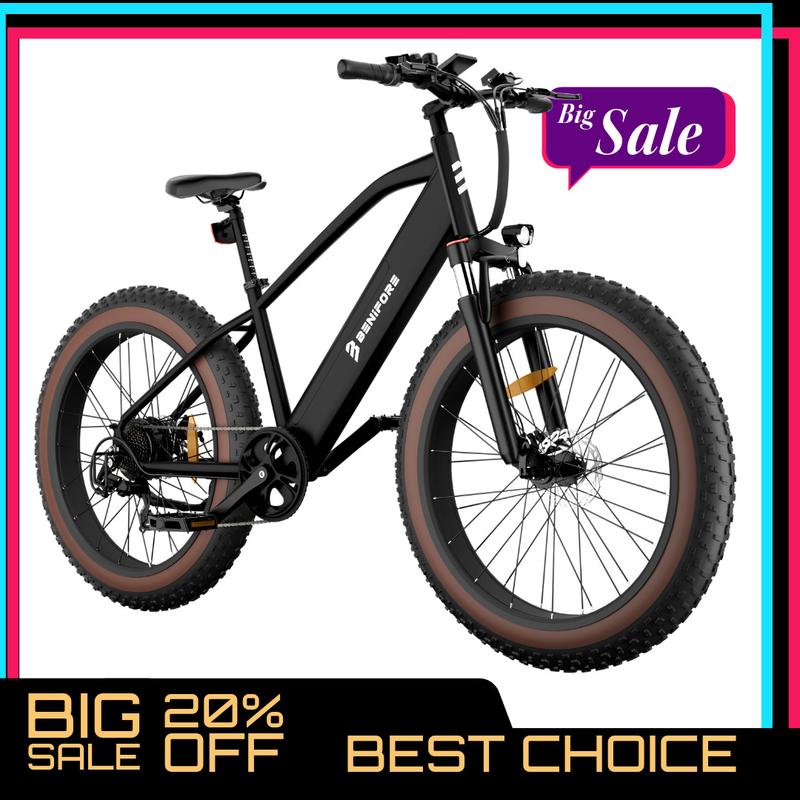 Luckeep C26 1400W Peak Power Electric Bike for Adults