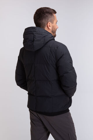 Macpac Men's Domain Hooded Down Bomber Jacket