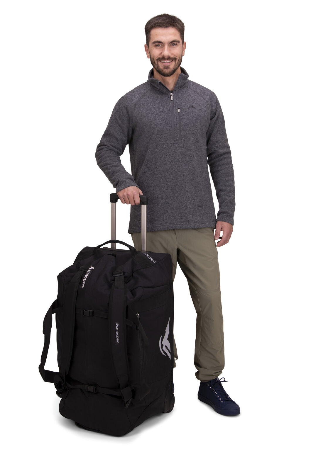 Macpac 120L Wheeled Duffel Bag