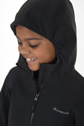 Macpac Kids' Sabre Hooded Softshell Jacket