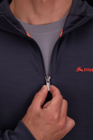 Macpac Men's Craigieburn 280 Merino Blend Hooded Jacket