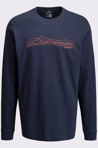 Macpac Men's Mountain Lines Long Sleeve T-Shirt