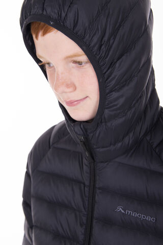 Macpac Kids' Uber Light Hooded Down Jacket
