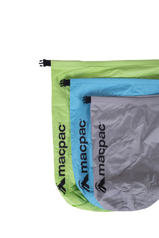 Macpac Lightweight Dry Bags - 3 Pack 5/10/15L