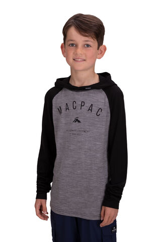 Macpac Kids' 180 Merino Hoody