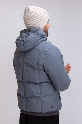 Macpac Men's Domain Hooded Down Bomber Jacket