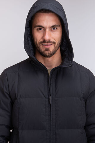 Macpac Men's Domain Hooded Down Bomber Jacket