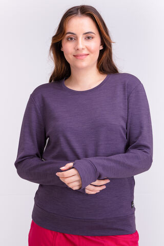 Macpac Women's 280 Merino Blend Long Sleeve Crew