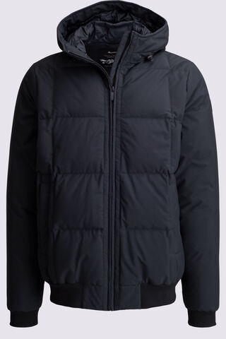 Macpac Men's Domain Hooded Down Bomber Jacket