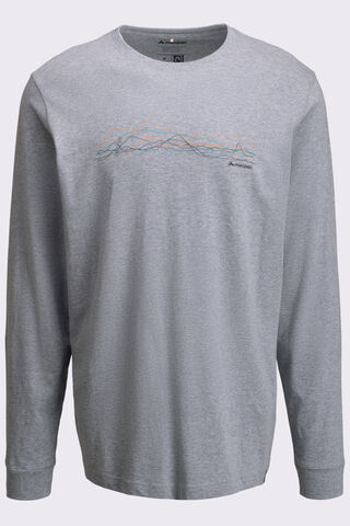 Macpac Men's Mountain Lines Long Sleeve T-Shirt