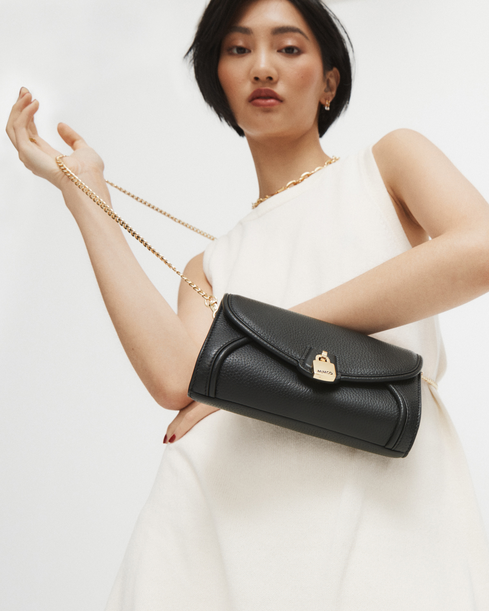 Mimco Lock-it Medium Pouch