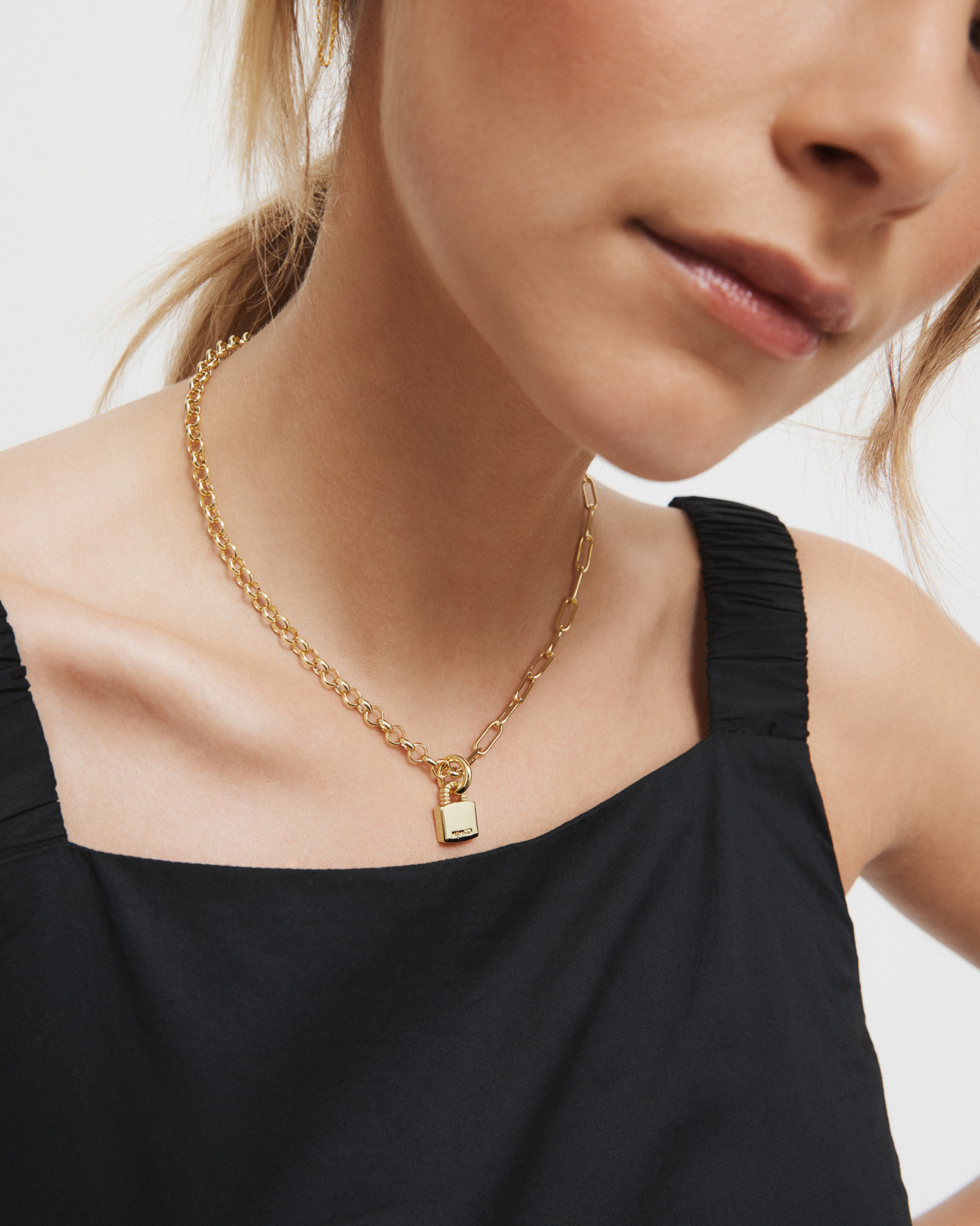 Mimco Lock-it Choker Necklace